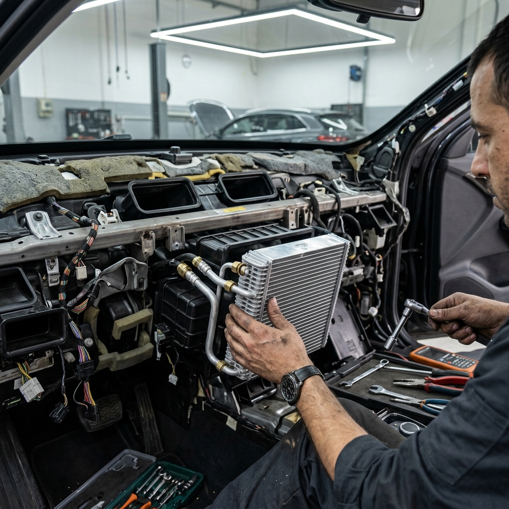 Car Evaporator Replacement Dashboard Riyadh